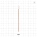 Foam Tip Swab with Wood Handle; 50/Bag - 6 inch (152.4 mm); 0.27 inch Head (7 mm) - 19821