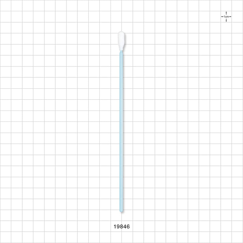 Precision Swab, Light Blue, 100/Bag - 6.4 inch (162 mm) - 19846