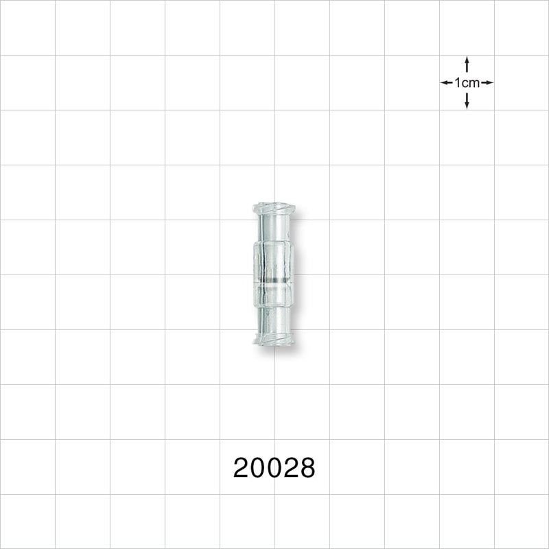 Female Luer Lock, Female Luer Lock, Clear - 1200 psi - 20028