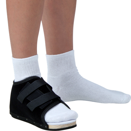 DEROYAL DELUXE WOODEN POST-OP SHOE (PACKAGING - EACH)