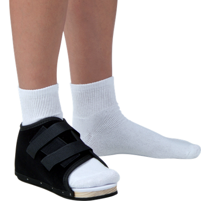 DEROYAL DELUXE WOODEN POST-OP SHOE (PACKAGING - EACH)