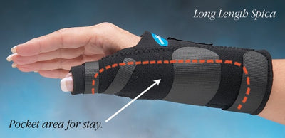 Comfort Cool® Thumb Spica, Long Length