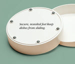 North Coast GripWare™ Partitioned Scoop Dish
