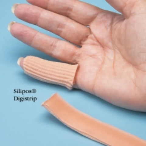 North Coast Silipos® Digital Pad Strip, 24" (61cm) (Flat Width 3/4" (1.9cm) (Pad Diameter 7/8" (2.2cm) (Size Small/Medium) (Packaging 2 strips of 16 pads) | NC82899-2