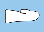 North Coast Resting Pan Position Precut Splint Solaris™ 1/8" (3.2mm) ( Packaging - (3) ( Size - Medium )