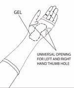 North Coast Silipos® Ambidextrous Carpal Gel Sleeve