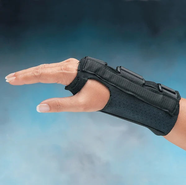 North Coast Comfort Cool® Firm D-Ring Thumb & Wrist Orthosis