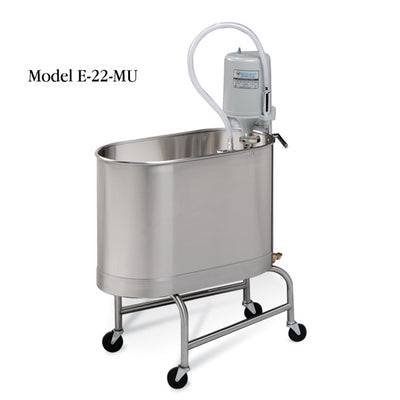 North Coast Whitehall Mobile Whirlpools ( Fluid Capacity	 - 22 gallons (83 liters) ( Dimension - 28" x 15" x 18" (71 x 38 x 46cm)