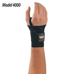 North Coast ProFlex® Wrist Splints 4000 Wrist Supports, Black