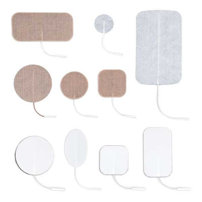 North Coast Norco® Multi-Use Electrodes, Cloth ( Package Quantity - 4 electrodes ) ( Color - White )