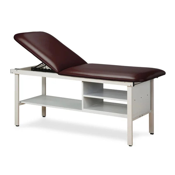 North Coast Clinton™ Alpha Series Treatment Table with Shelving ( Length - 72"(182cm) ( Height - 30"(76cm)