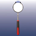 North Coast Round Telescopic Mirror with LED Lights