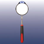 North Coast Round Telescopic Mirror with LED Lights