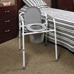 North Coast 3-IN-1 Steel Folding Commode