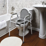 North Coast 3-IN-1 Steel Folding Commode