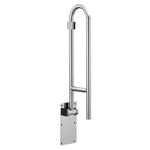 North Coast Moen® Stainless Steel Grab Bar Flip Up Grab Bar, Peened