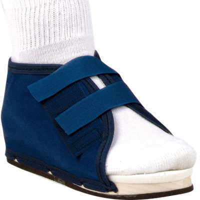 DEROYAL CANVAS WOODEN POST-OP SHOE (PACKAGING - EACH)