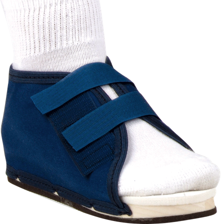 DEROYAL CANVAS WOODEN POST-OP SHOE (PACKAGING - EACH)