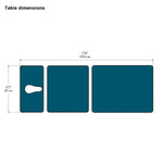 North Coast MedSurface 3-Section Hi-Lo Treatment Table