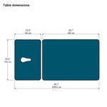North Coast MedSurface Hi-Lo Bo-Bath Table Bariatric Table