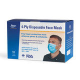 North Coast Norco® 4-Ply Disposable Face Mask ( Packaging - 50 )