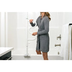 Bathtub Security Pole and Curve Grab Bar