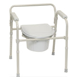 North Coast ProBasics Folding Commode with Full Seat