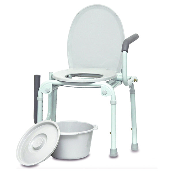 North Coast ProBasics Steel Drop-Arm Commode