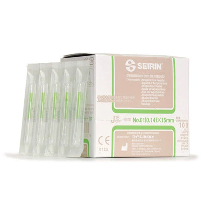 North Coast SEIRIN® J-15 Acupuncture Needles ( Length - 15mm ) ( Pack - 100 Pieces )