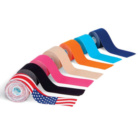 North Coast MuscleAidTape® Precut Strips ( Width - 2" (5cm)	( Length - 10" (25cm) ( Packaging - Box of 128 strips )