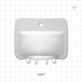 Aramus™ 2D Bag Chamber, 2 Ports, Non-Sterile - 20 ml; Both Ports Fit 1/8 inch ID Tubing (0.125 inch, 3.18 mm) - 20500