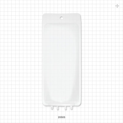 Aramus™ 2D Bag Chamber, 2 Ports, Non-Sterile - 250 ml; Both Ports Fit 1/8 inch ID Tubing (0.125 inch, 3.18 mm) - 20503