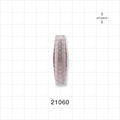 Straight Connector, Stepped, Natural - 0.33 inch - 0.46 inch OD; 0.33 inch - 0.46 inch OD - 21060