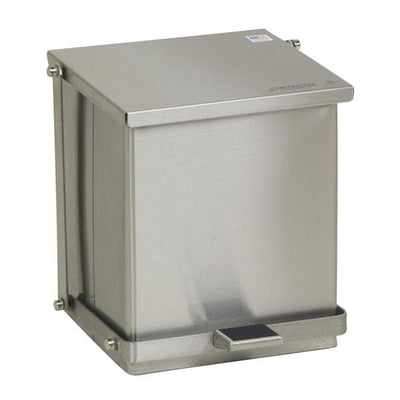 Detecto Scales Co Square Waste Receptacle 1/Each - C-16