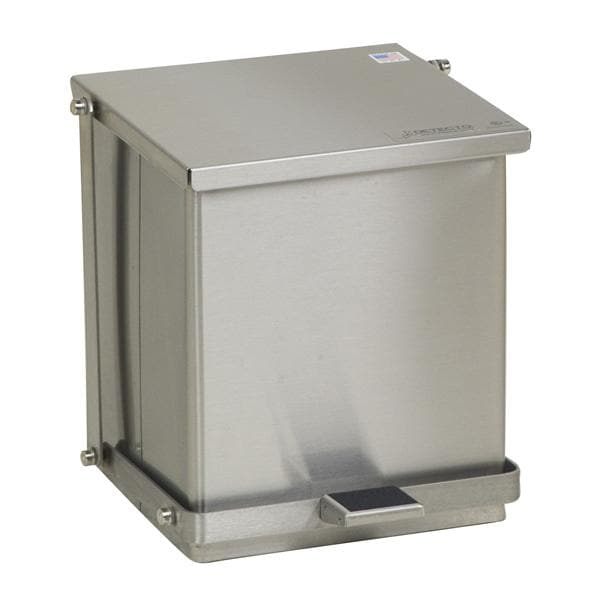 Detecto Scales Co Square Waste Receptacle 1/Each - C-16