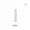 Vented Spike Cap, White - For 22224 - 22225