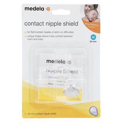 Medela Contact Shield Silicone Disposable Medium Each, 6 EA/BX - 67203