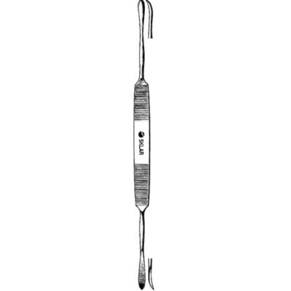 Sklar Instruments -Ohl Elevator 7" Straight Stainless Steel Each 97-0050