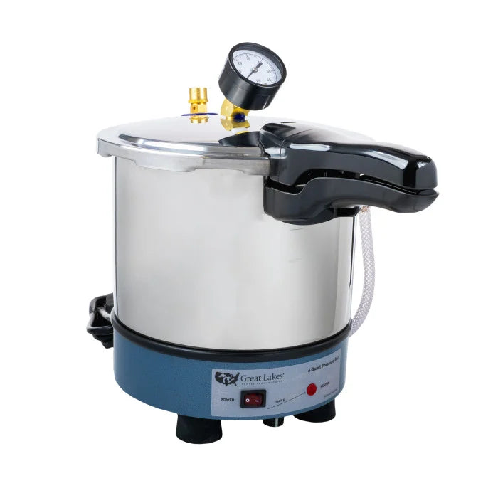 Great Lakes 6 Quart Adjustable Heated Pressure Pot - 225-041