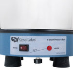 Great Lakes 6 Quart Adjustable Heated Pressure Pot - 225-041