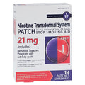 Dr Reddy's Nicotine TD Step 1 Patch 21mg 14/Box - 5135637