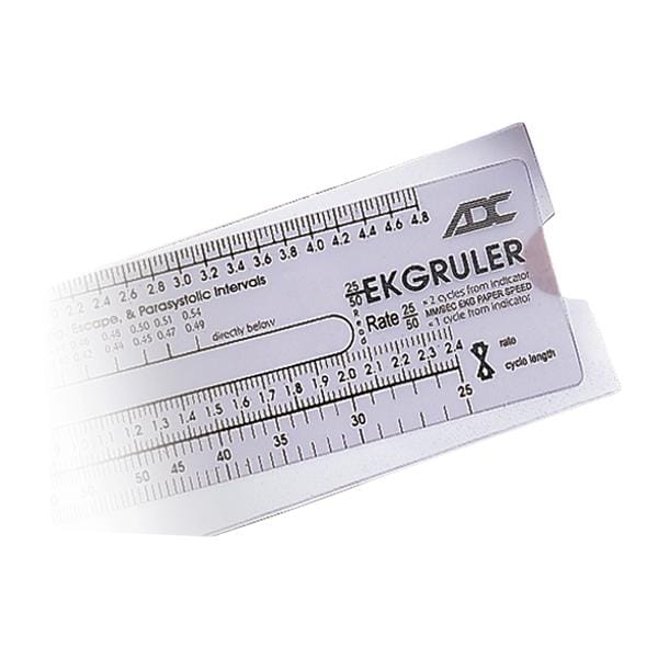 American Diagnostic Corp EKG Ruler New Each - 394