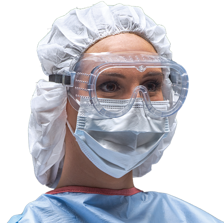 DEROYAL PROTECTIVE GOGGLES (PACKAGING - CASE OF 100)