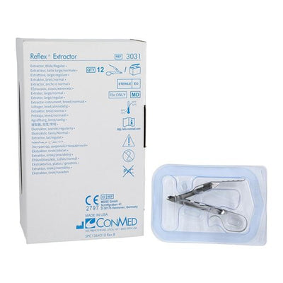Conmed Endosurgery Reflex Skin Staple Extractor Stainless Steel 12/Ca  - 3031