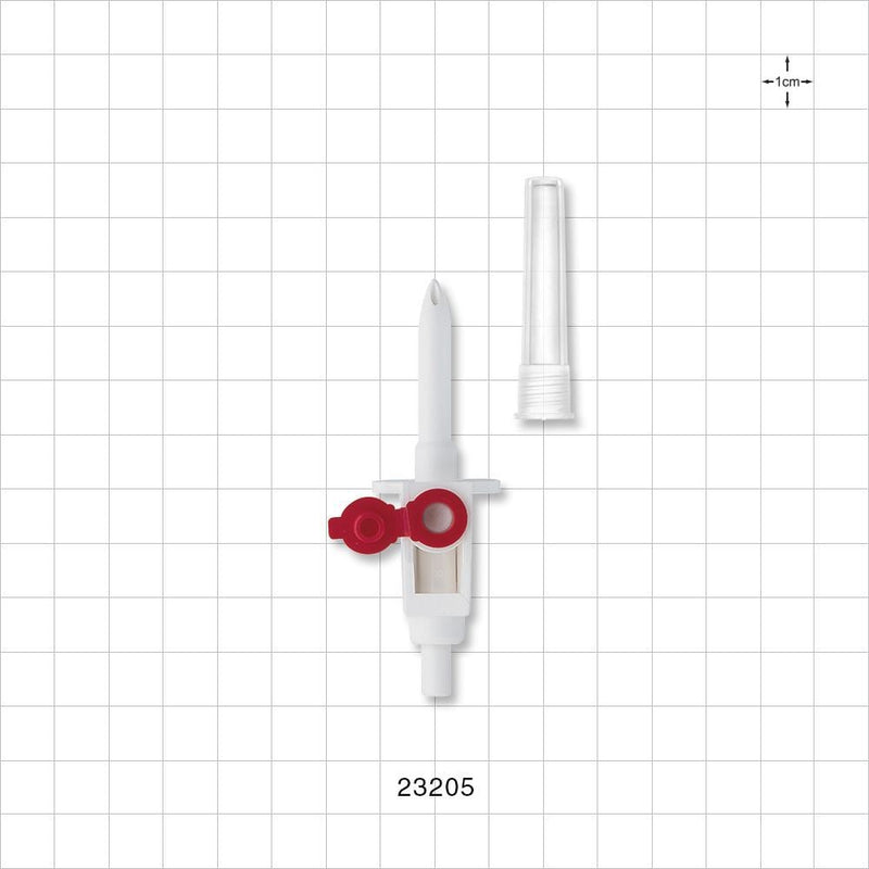Spike, Vented with Vented Cap - 0.161 inch ID/0.189 inch OD (4.1 mm ID/4.8 mm OD) - 23205