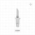 Spike, Non-Vented - 0.185 inch ID/0.315 inch OD (4.7 mm ID/8 mm OD) - 23206