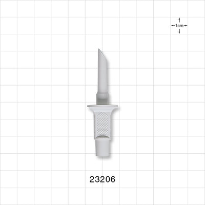 Spike, Non-Vented - 0.185 inch ID/0.315 inch OD (4.7 mm ID/8 mm OD) - 23206