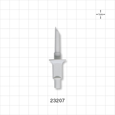 Spike, Non-Vented - 0.157 inch ID/0.256 inch OD (4 mm/6.5 mm) - 23207