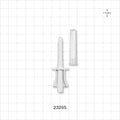 Spike, Non-Vented, with Vented Cap - 0.159 inch ID (4.04 mm) - 23265