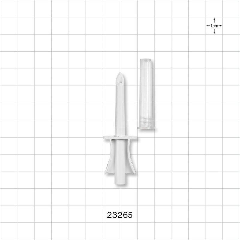 Spike, Non-Vented, with Vented Cap - 0.159 inch ID (4.04 mm) - 23265
